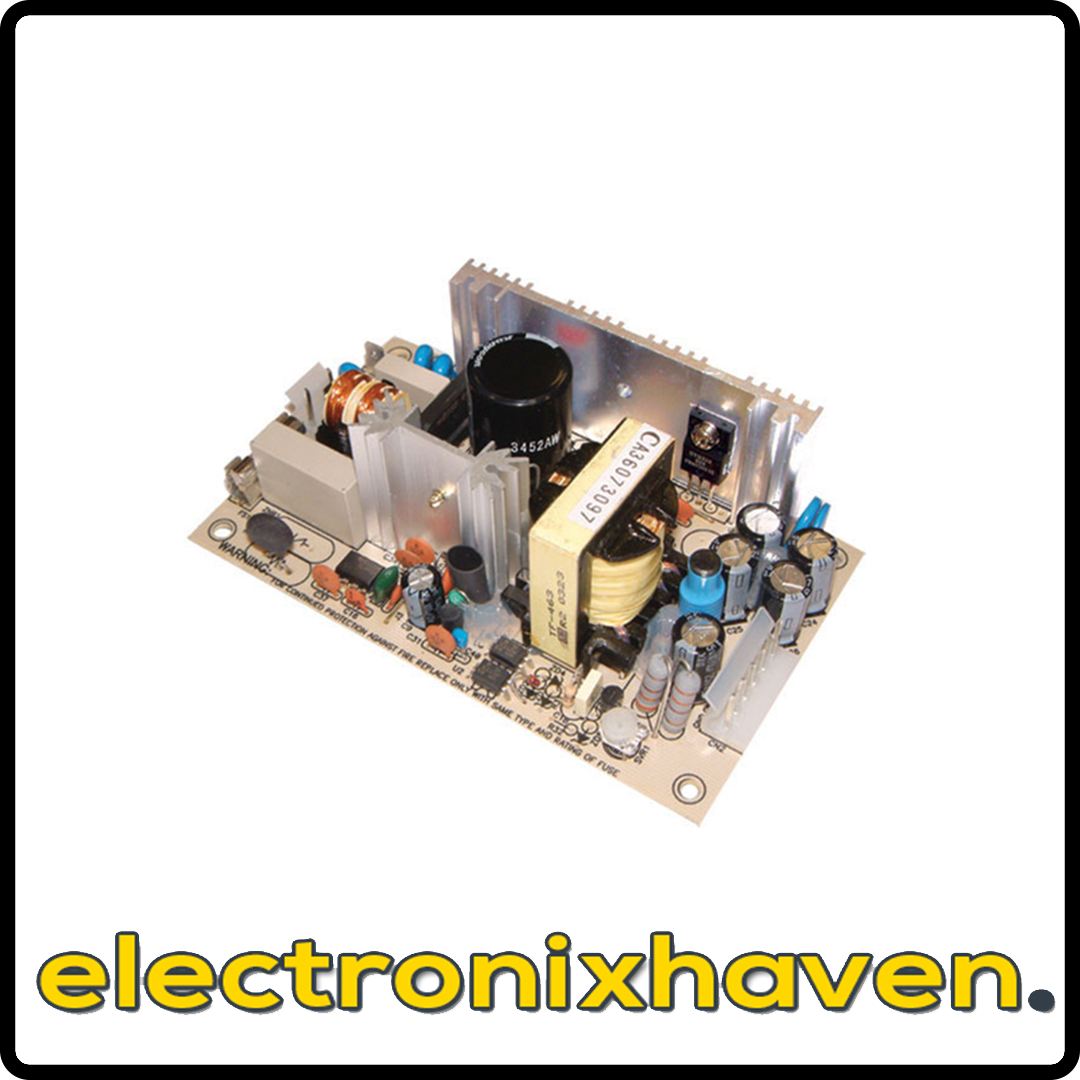 MEAN WELL USA Inc. PT-45b Dual Output Power Supply +5V/+24V Open Frame PSU