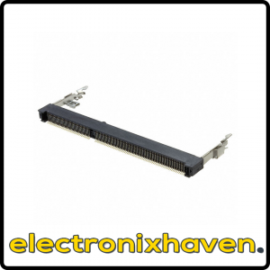 TE Connectivity AMP Connectors 2-2013289-1 CONN SKT SODIMM 204POS SMD (204 Position SODIMM DDR3 SDRAM Socket Surface Mount)